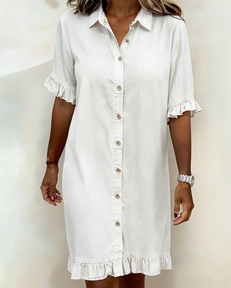 Ava | Comfortable Denim Dress