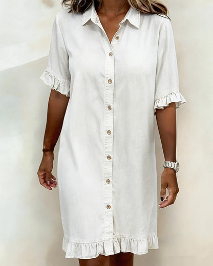 Ava | Comfortable Denim Dress