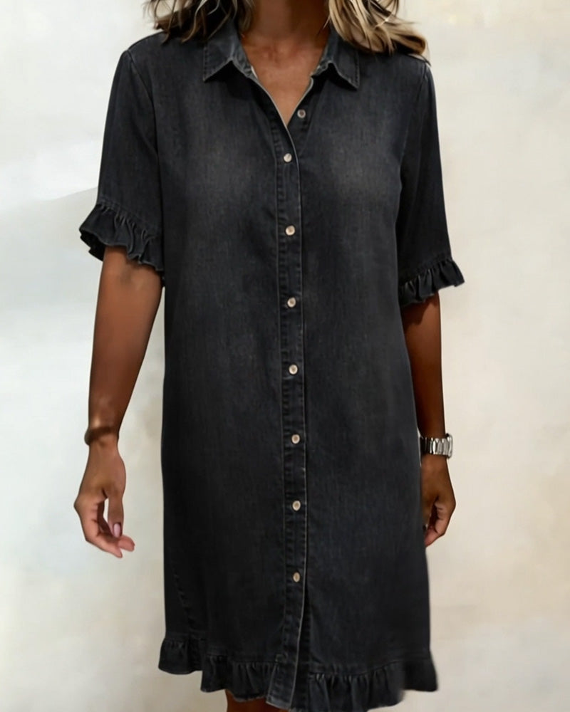 Ava | Comfortable Denim Dress