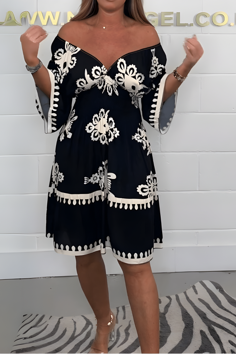 Eloise | Flattering knee-length dress