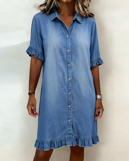 Ava | Comfortable Denim Dress