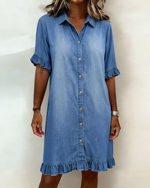 Ava | Comfortable Denim Dress