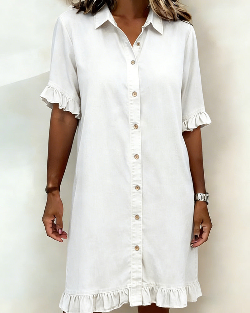 Ava | Comfortable Denim Dress