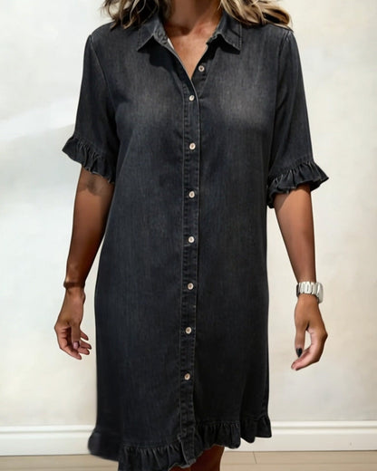 Ava | Comfortable Denim Dress