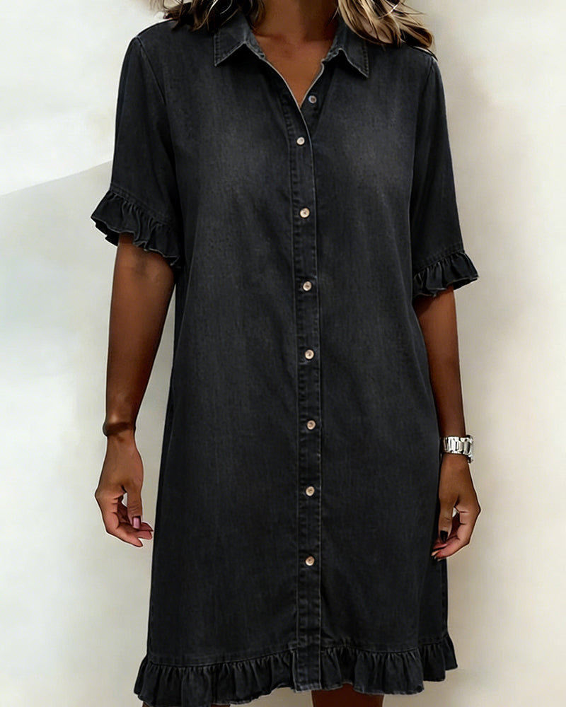 Ava | Comfortable Denim Dress