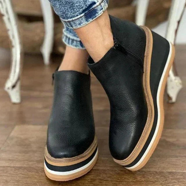 Alexandra | Stylish Waterproof Ankle Boots