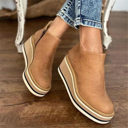 Alexandra | Stylish Waterproof Ankle Boots