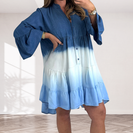 Marielle | Relaxed Ombre Dress