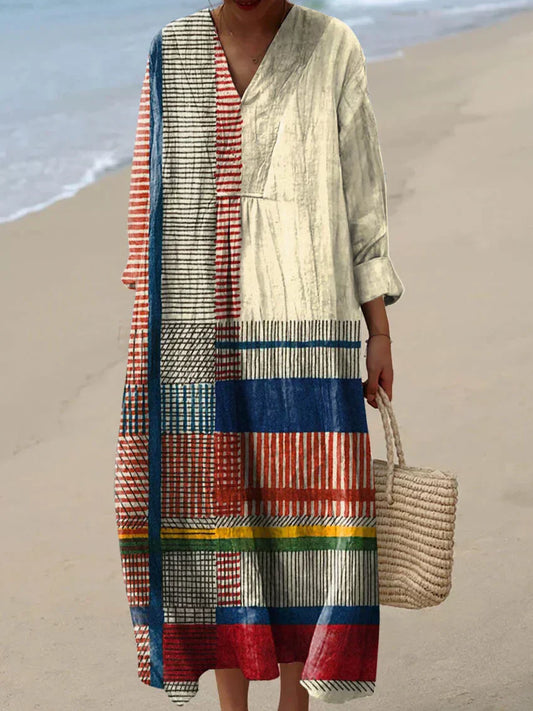 Indie - Vibrant Relaxed Fit Dress
