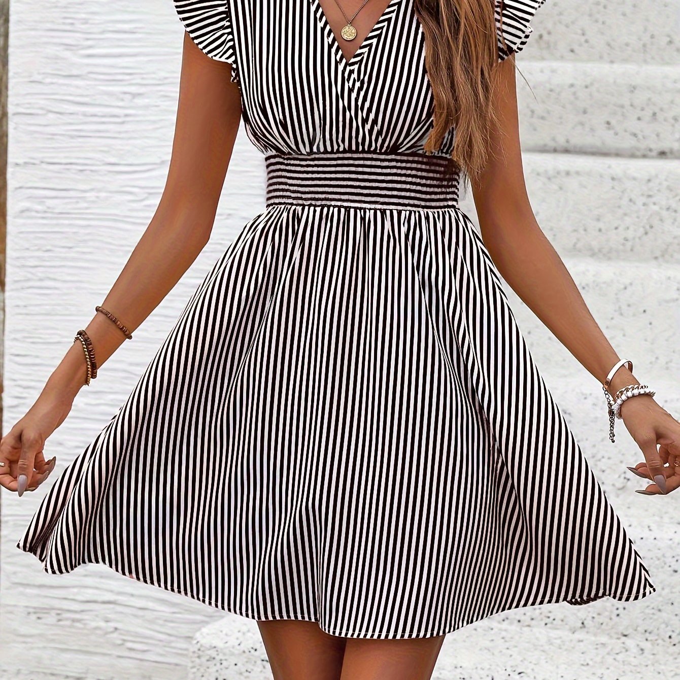 Dany's Striped Summer Dress