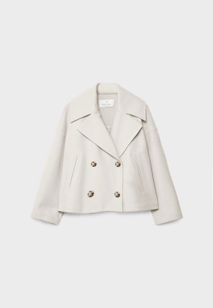 Alaia | Double-Breasted Short Jacket