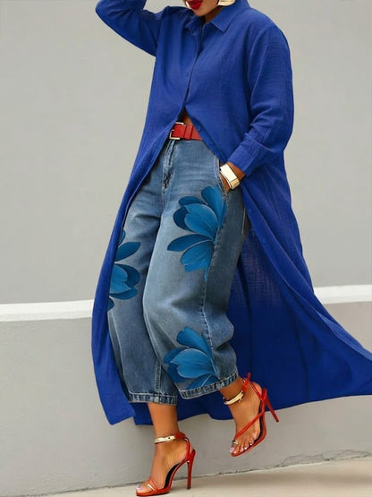 Serena | Floral Pants