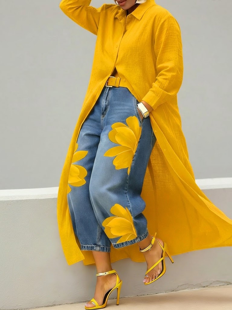 Serena | Floral Pants