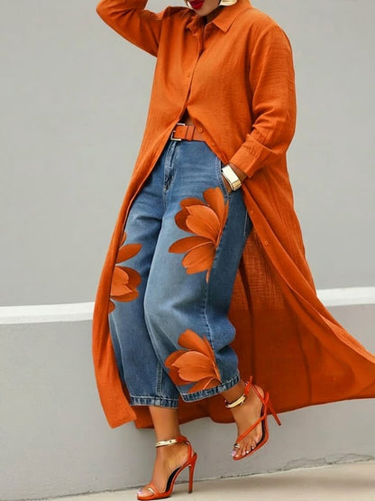 Serena | Floral Pants